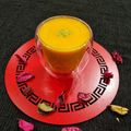 کوک اسنپ نیره اعظم زنجانی بعد از امتحان کردن اسموتی کدو حلوایی.