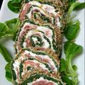 El cooksnap de Paloma Díaz cuando hizo Rollo de espinaca, salmón y queso.