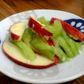 小倩 的 [涼拌蘋果小黃瓜]開胃涼拌菜 cooksnap