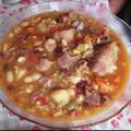 El cooksnap de Balbijesusmaria cuando hizo Pechugas a la jardinera con lentejas.