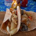 El cooksnap de Maria Laura Trangoni cuando hizo Tacos de pollo en lechuga y guacamole✨.