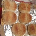 El cooksnap de Pamela Morales cuando hizo Marraqueta / Pan batido.