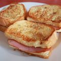 รูป Cooksnap ของ ครัวนุ้งแคท เมื่อเขาทำ Ham Cheese French Toast Sandwich