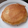 El cooksnap de Marta Morales Ruiz cuando hizo Arepas cartagas.