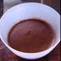 El cooksnap de Everardo cuando hizo Mousse de chocolate.