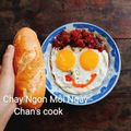 Cooksnap của Món Chay Ngon Mỗi Ngày - Chan's Cook khi họ làm theo món Bánh mì đen ốp la