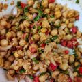 Sonal Sardesai Gautam का कुकस्नैप जब उन्होंने छोले सलाद(chole salad recipe in hindi) बनाया था।