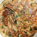 El cooksnap de Miranda Andrea cuando hizo Tortilla de Lechuga.