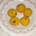 Rekha Vora's cooksnap of when they made બુંદી ના લાડુ (Boondi Laddu recipe in Gujarati).