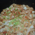 El cooksnap de Gabriela Carimoney cuando hizo Relleno para empanadas de pollo.
