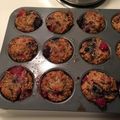 mandrukaitis's cooksnap of when they made Healthy Blueberry Oatmeal Muffins.