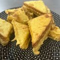 Cooksnap Intan Sofia semasa beliau membuat Sandwich Sardin Goreng 🌯.