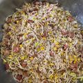 El cooksnap de Samuel Tulio Hernandez Sulbaran cuando hizo Arroz Chino de KarEliis al Mejor Estilo Venezolano.