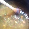El cooksnap de Sarahi Calderon Neri cuando hizo Caldo Vegetal para Diabéticos.
