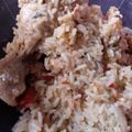 El cooksnap de Rocío Padilla cuando hizo Arroz con Pollo.