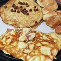 El cooksnap de Monica Jay Cadavid cuando hizo Omelette Capresse con Chorizo español y olé!!.