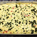 El cooksnap de Gilbert (Aprenent a la vida 📚♻️☯️) cuando hizo Ensalada de judías verdes y berenjena con mahonesa de sriracha.