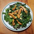 El cooksnap de LuzMa SG cuando hizo Ensalada con pechuga de pollo con toque picoso.