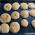 El cooksnap de Salma Abraham cuando hizo Chips o pan de pebetes.