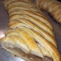 El cooksnap de Antonella Sierra cuando hizo Falso Strudel de Manzanas económico.