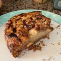 El cooksnap de Laura cuando hizo Tarta de manzana y frutos secos.