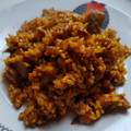El cooksnap de María cuando hizo Arroz meloso con secreto e ingrediente secreto.