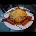 El cooksnap de Marcela Quiceno Kiu cuando hizo Patacones rellenos de plátano maduro😋.