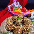 Madhvi Dwivedi का कुकस्नैप जब उन्होंने शुगर फ्री ड्राई फ्रूट लड्डू(sugar free dry fruit laddu) बनाया था।