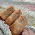 Cooksnap dari suprayogi p untuk resep Lumpia Ayam Jamur Devina Hermawan