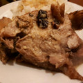 El cooksnap de Andrea Escalante cuando hizo Bondiola de cerdo al horno agridulce.