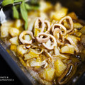 El cooksnap de Zaida TC @alquimiasfood cuando hizo Calamares con patatas horno.
