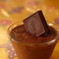 El cooksnap de Ana Angel cuando hizo Mousse de chocolate.