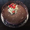 neszter1 Cooksnap-ja, amikor elkészítette a(z) Tej és tojásmentes csokitorta (Sacher) receptet.