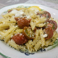 El cooksnap de Encarna Pérez (La Cocina De Encarni) cuando hizo Ensalada de pasta con tomates cherry, albahaca y orégano.