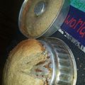 El cooksnap de Vanesa Banes cuando hizo Budín de Banana con avena, nueces y pasas.