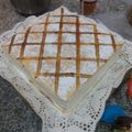 El cooksnap de Rosana Vinaccia cuando hizo Torta Balcarce.