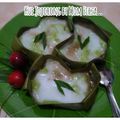 Cooksnap dari Ati Agus Sapto (Mom's Firza) untuk resep Kue Jojorong plus Tutorial buat Takir
