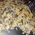 El cooksnap de Flor Aranda cuando hizo Budín de Espinaca y Arroz Yamaní.