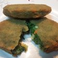 El cooksnap de Disfruta cocinando con Fernando cuando hizo Milanesas rellenas de acelga / espinaca y queso.