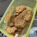 El cooksnap de Puli Franco cuando hizo Milanesas de poroto de soja.