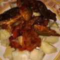 Umman Amir And Minaal 🎂🍜🍝's cooksnap of when they made Fish stew with yam.