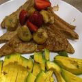 Cooksnap dari Atik Wardani untuk resep Honey French Toast (With Caramelized Banana & Raspberry)