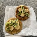 El cooksnap de Margarita Rivera cuando hizo Panqueques con Harina de Avena.
