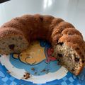 El cooksnap de Rosa berrio cuando hizo Torta de cambur y chocolate .