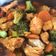 El cooksnap de Dario Solorzano cuando hizo Pollo con zanahoria y brócoli.