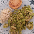 El cooksnap de Susana cuando hizo Falso arroz de brócoli.