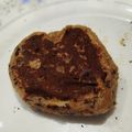 El cooksnap de Noemí cuando hizo Pancakes de mango (BLW).