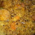 El cooksnap de Genly Leon cuando hizo Risotto de morcillas longanicillas y pimientos.