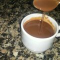 El cooksnap de Cintia Perez cuando hizo Chocolate a la taza (espesito) en menos de un minuto.