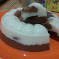 Cooksnap dari Bunda Rafa untuk resep Puding Vanila Milo Coklat lapis Oreo